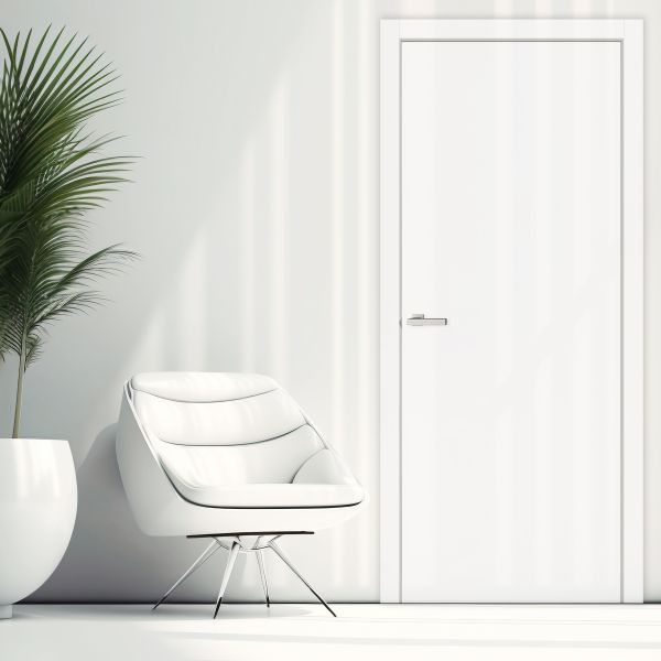 Міжкімнатні двері Europe Doors, НОВА ЄВРОПА, ПОЛЬЩА, POLITEX, БІЛИЙ, ED_pol_001