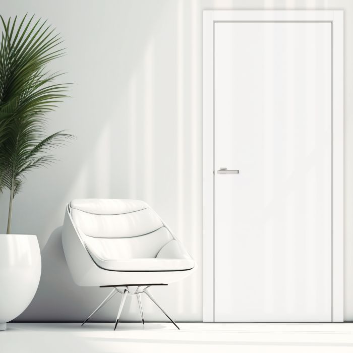 Міжкімнатні двері Europe Doors, НОВА ЄВРОПА, ПОЛЬЩА, POLITEX, БІЛИЙ, ED_pol_001