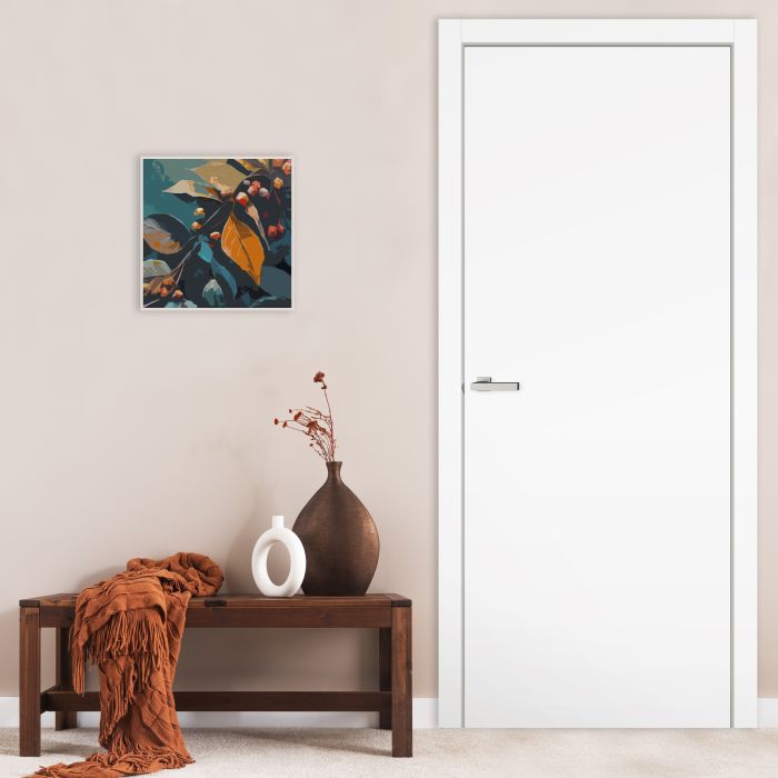 Міжкімнатні двері Europe Doors, НОВА ЄВРОПА, ПОЛЬЩА, SUPER MATE, БІЛОСНІЖНИЙ, ED_pol_0018