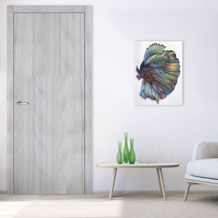 Міжкімнатні двері Europe Doors, НОВА ЄВРОПА, ПОЛЬЩА, ПВХ, ПІВНІЧНИЙ КЛЕН, ED_pol_007