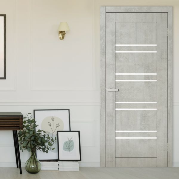 Міжкімнатні двері Europe Doors, ЗАХІДНА ЄВРОПА, ШОТЛАНДІЯ, PVC, ЦЕМЕНТ, ED_sh_0013