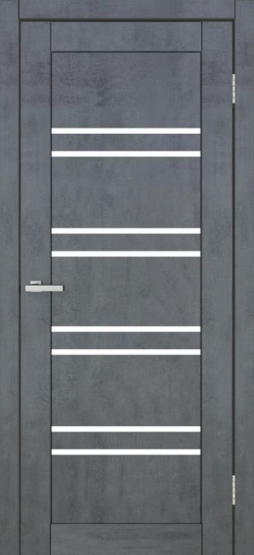 Міжкімнатні двері Europe Doors, ЗАХІДНА ЄВРОПА, ШОТЛАНДІЯ, PVC, ТЕМНИЙ БЕТОН, ED_sh_0014