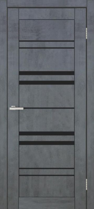 Міжкімнатні двері Europe Doors, ЗАХІДНА ЄВРОПА, ТУРЕЧЧИНА, PVC, ТЕМНИЙ БЕТОН, ED_t_0022