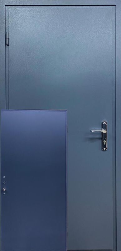 Вхідні двері SOVA, Модель ЕКОНОМ Метал/ДСП КОЛІР АНТРАЦИТ Розміри: 950*1900 L-R