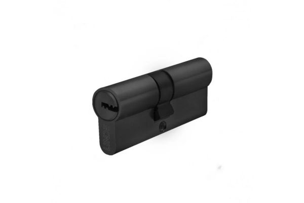 Циліндр ЦИНКОВИЙ Ключ/Ключ, М70 (35*35), BLACK MAT | ЧОРНИЙ МАТОВИЙ, 26043
