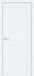 Міжкімнатні двері DOORS, Смарт - ПВХ, C101, Емаліт білий, 2000/800