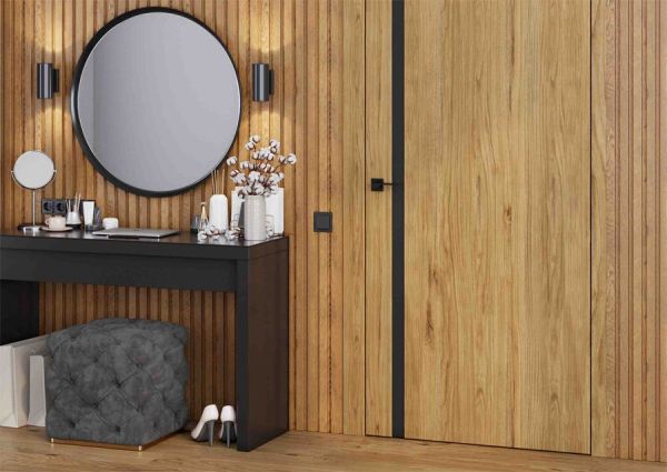 Міжкімнатні двері НYGGE ARVIKA ERIS Black Line Catanya Oak 2030/795