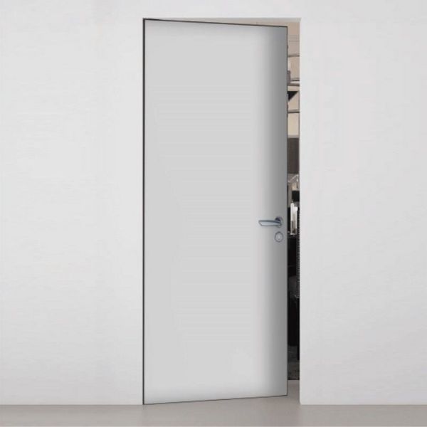 Міжкімнатні двері HYGGE INVISION INSIDE ALUM чорний 2010/813*3