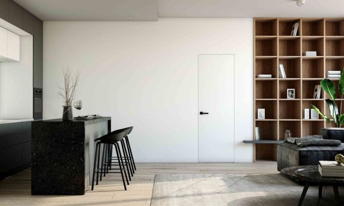 Міжкімнатні двері HYGGE INVISION PORTE 2000/720