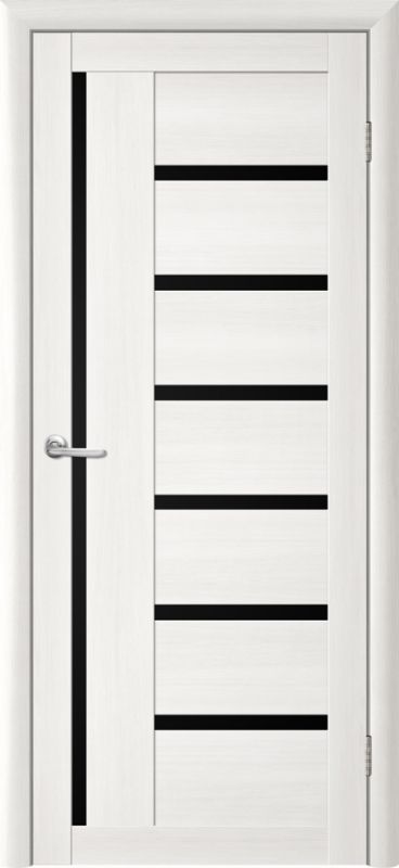 LuxDoors, Б'янка Лиственниця Біла з чорним склом