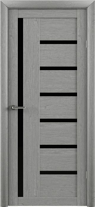 LuxDoors, Б'янка Ясень Димчатий з чорним склом
