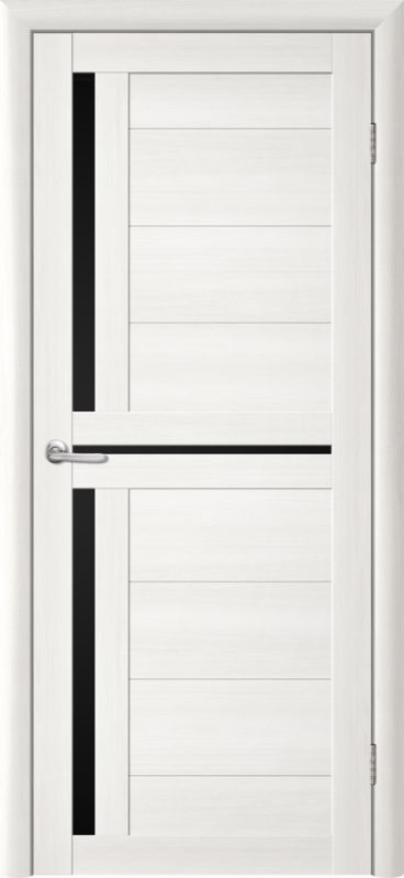 LuxDoors, Тіна Лиственниця Біла з чорним склом