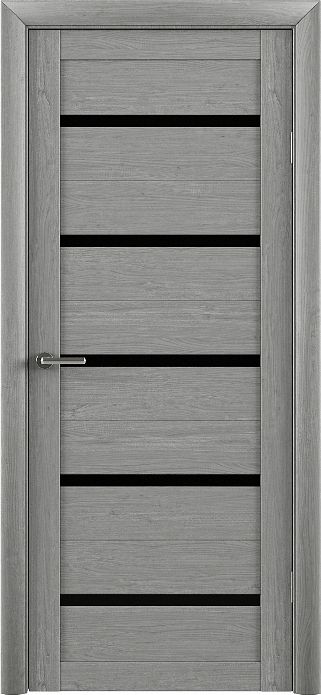 LuxDoors, Флора 400 Ясень Димчатий з чорним склом
