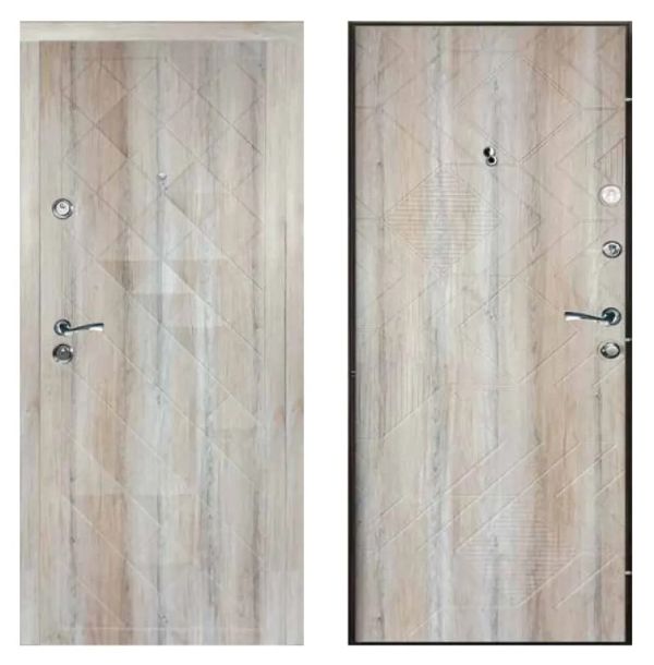 Двері вхідні, Тип-5.1 КВАРТИРА, Секвойя 327 / Секвойя 153 860 R RAL 7024 NEW, 141370