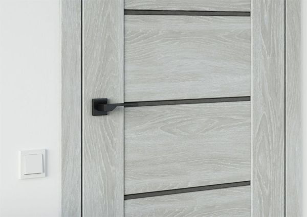 Міжкімнатні двері НYGGE ARVIKA MIDIA Grey Oak BG 2030/795