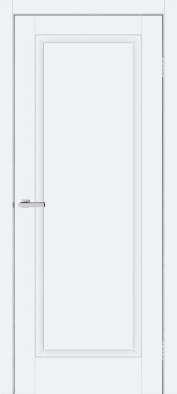 Міжкімнатні двері DOORS, Смарт - ПВХ, NEO N01B, Емаліт білий, 2000/900