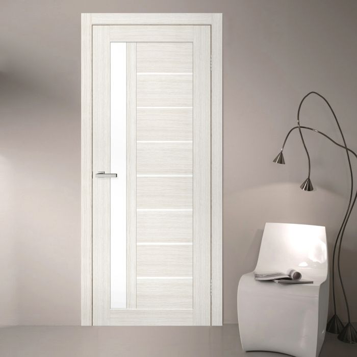 Міжкімнатні двері ОМіС CORTEX DECO, Deco 09 Дуб Bianco 2000/700