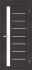 Міжкімнатні двері ОМіС CORTEX DECO, Deco 09 Дуб Wenge 2000/800
