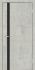 Міжкімнатні двері ОМіС Дзеркало Сіті ПВХ Цемент 2000/600