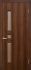 Міжкімнатні двері ОМіС Модельні Комфорт ПО ПВХ Горіх 2000/900