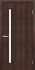 Міжкімнатні двері ОМіС Техно Т 01 ПВХ Каштан європейський 2000/600