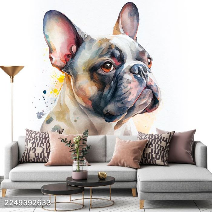 Фотошпалери: Французький бульдог, 2249392633