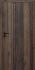 Міжкімнатні двері HYGGE PLATO LINE 3 DARK CATANIA 2000/600
