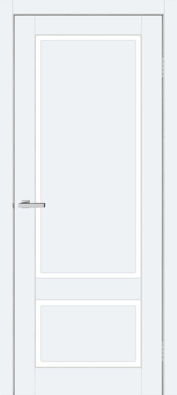 Міжкімнатні двері DOORS, Смарт - ПВХ, С105, Емаліт білий, 2000/700
