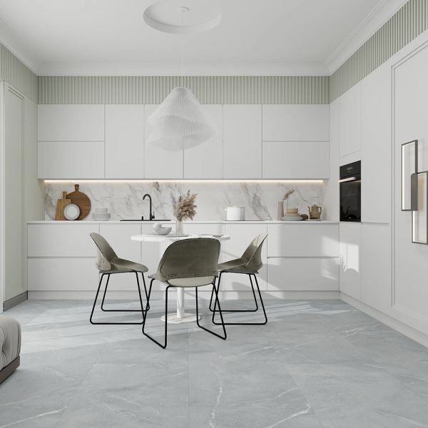 Вінілова підлога KORNER Spectra Floor Агат сірий, 2506
