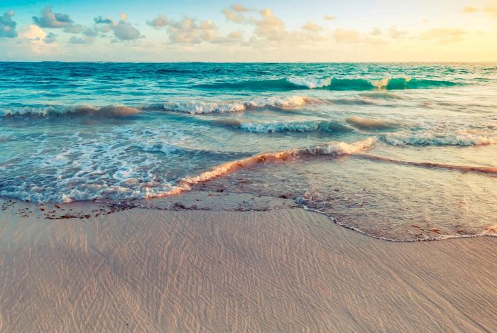 3D Фотошпалери 3Д Вечірнє море